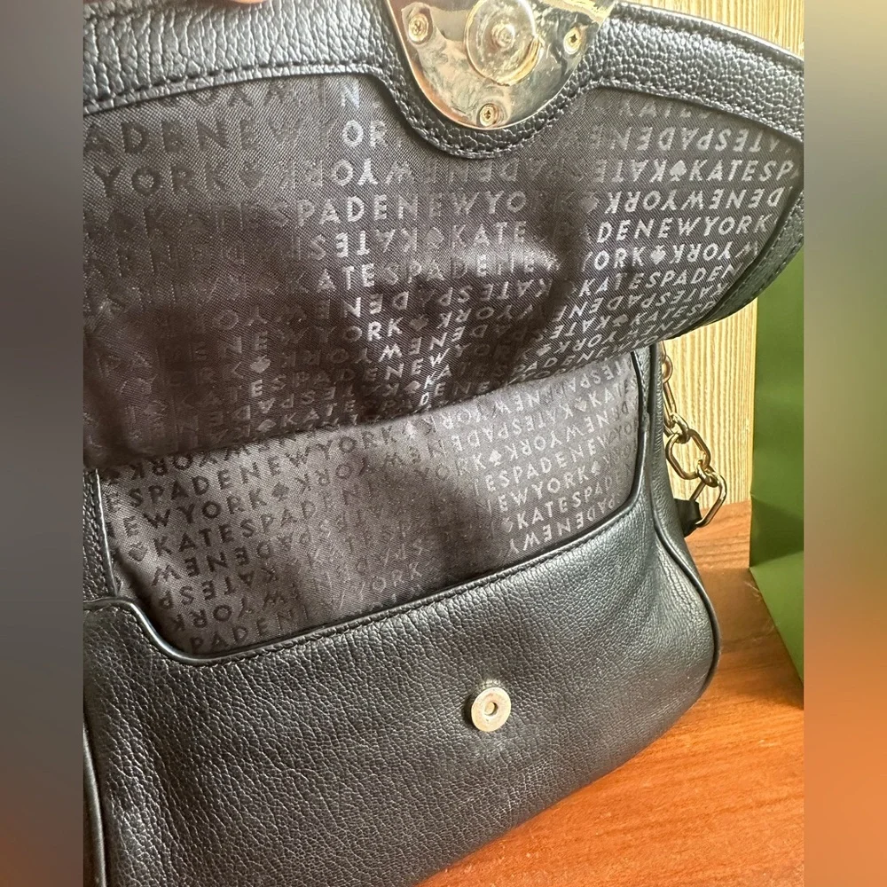 Kate Spade Robinson Lane Chantel Bag + Schuyler Wallet NWT Black Bundle - Picture 10 of 16